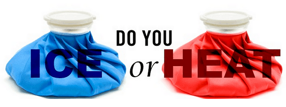 Should I use ice or my heat packs for pain relief?